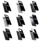Durable Glass Back Mobile Case for iPhone, Samsung, OnePlus, Google Pixel, Redmi, Vivo, Oppo