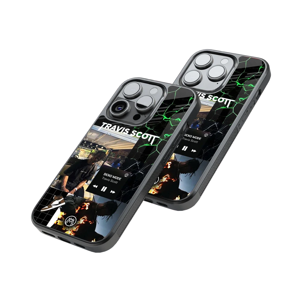 Protective Glass Back Phone Case Compatible with iPhone, Samsung, OnePlus, Pixel & More