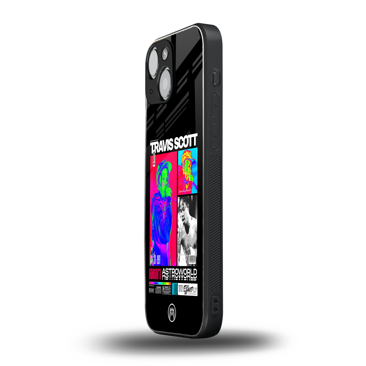 travis scott astroworld back phone cover | glass case for iphone 13 mini