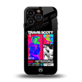 travis scott astroworld back phone cover | glass case for iphone 13 pro