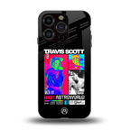 travis scott astroworld back phone cover | glass case for iphone 13 pro
