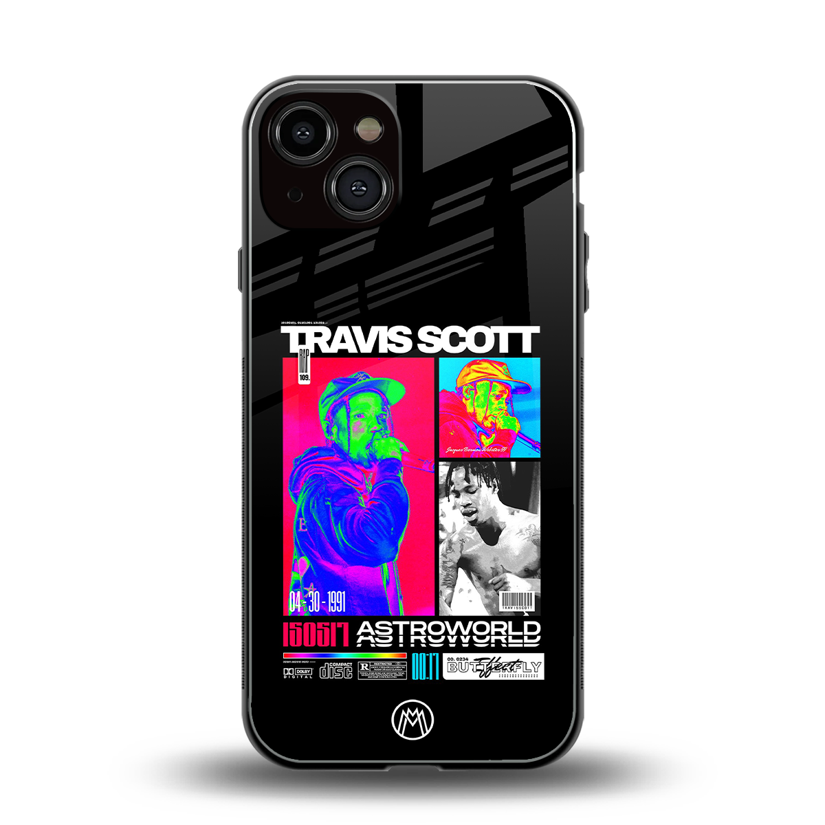 travis scott astroworld back phone cover | glass case for iphone 13
