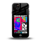 travis scott astroworld back phone cover | glass case for iphone 14 plus