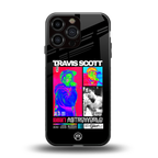 travis scott astroworld back phone cover | glass case for iphone 14 pro max