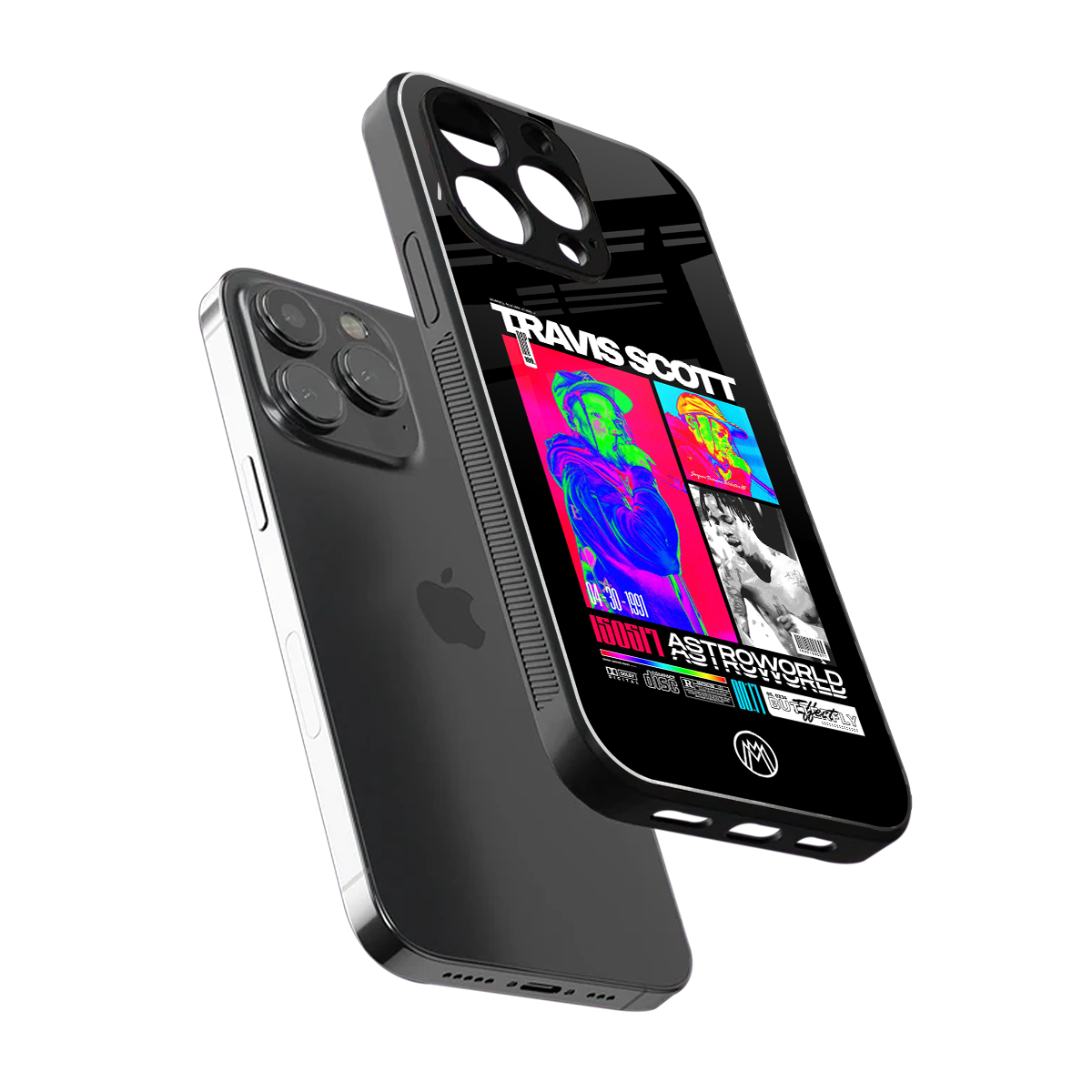 travis scott astroworld back phone cover | glass case for iphone 14 pro max