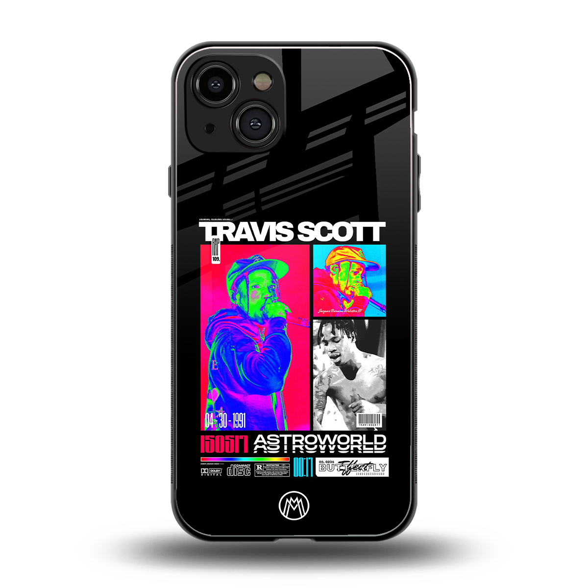 travis scott astroworld back phone cover | glass case for iphone 14