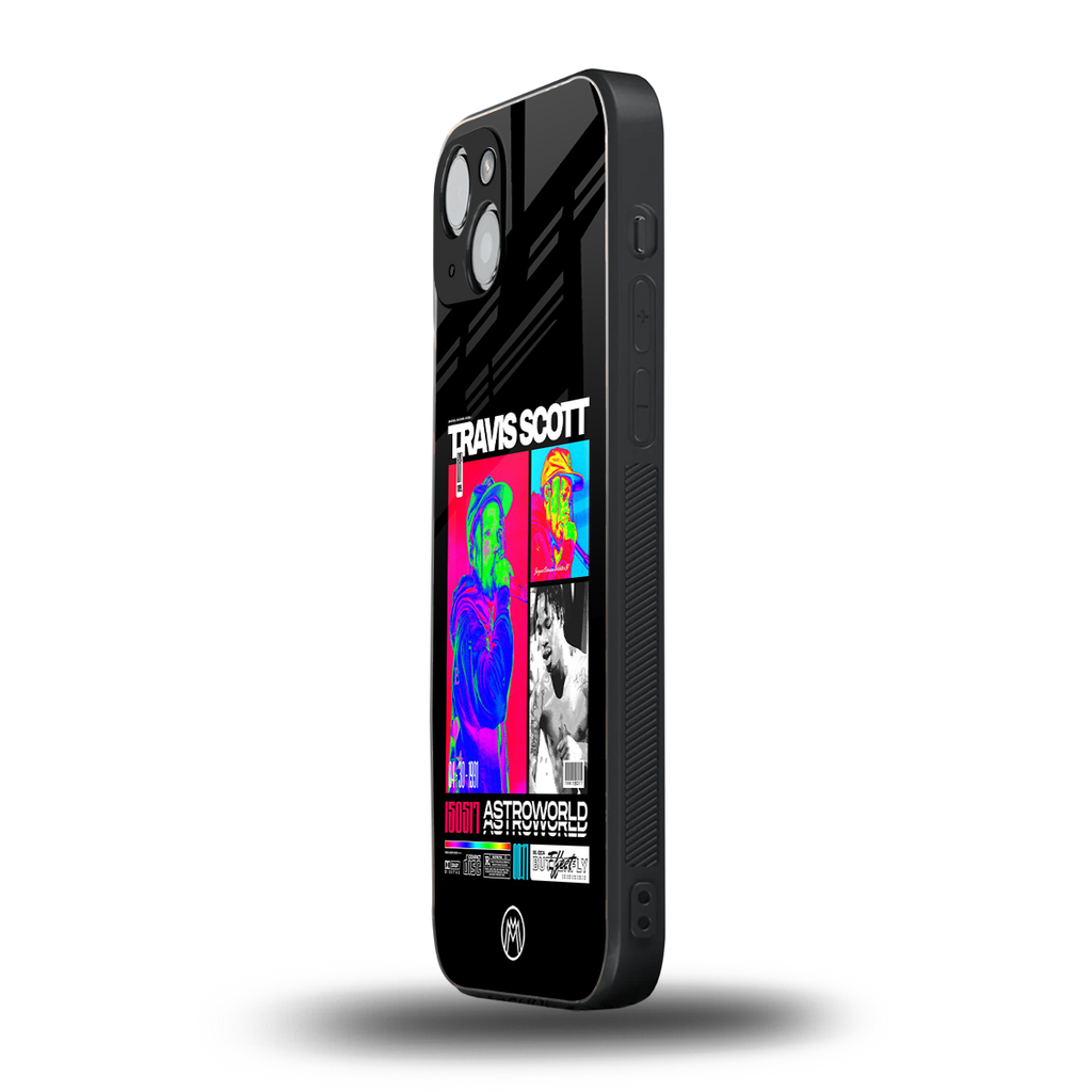 travis scott astroworld back phone cover | glass case for iphone 15