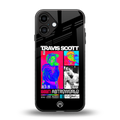 travis scott astroworld back phone cover | glass case for iphone 16 plus
