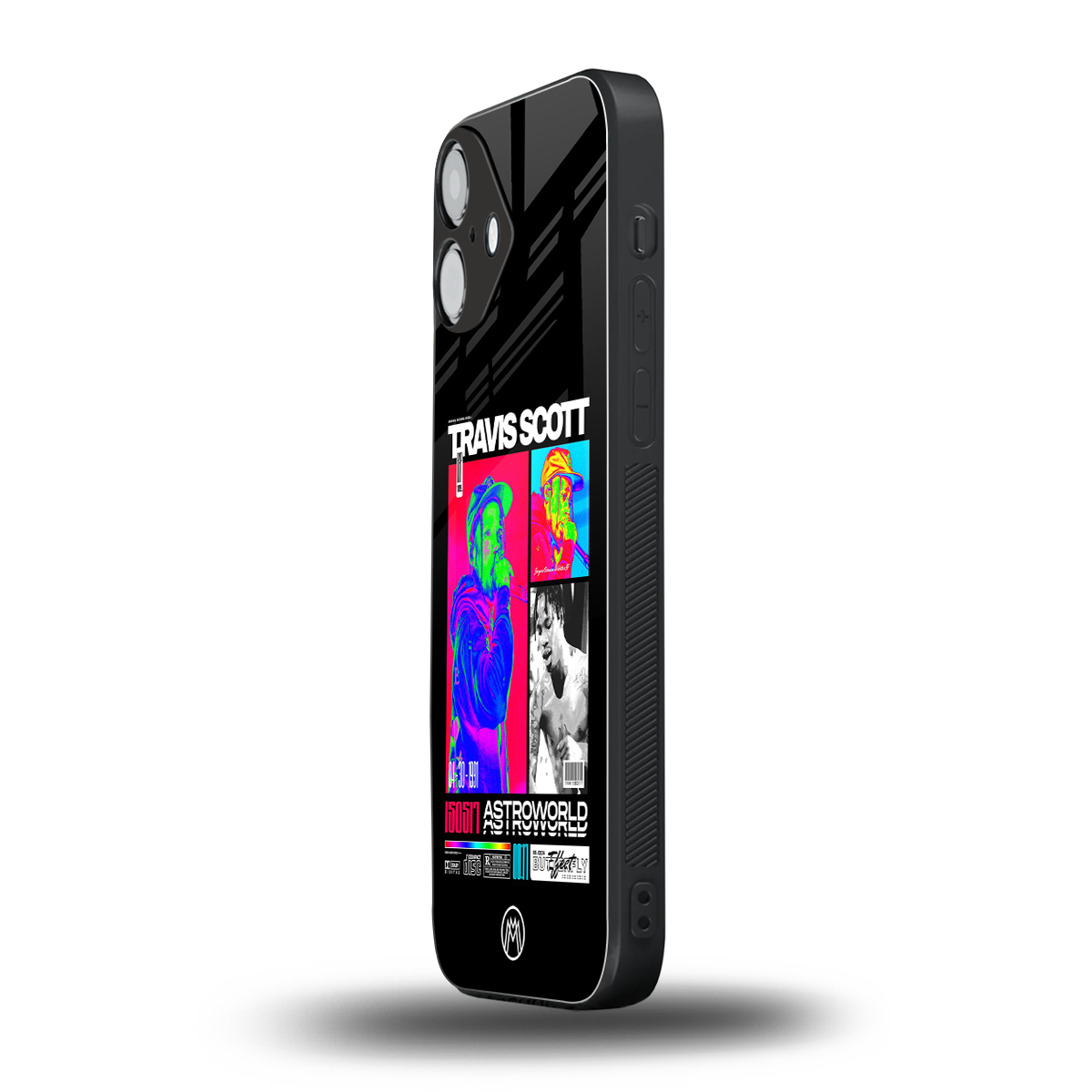 travis scott astroworld back phone cover | glass case for iphone 16 plus