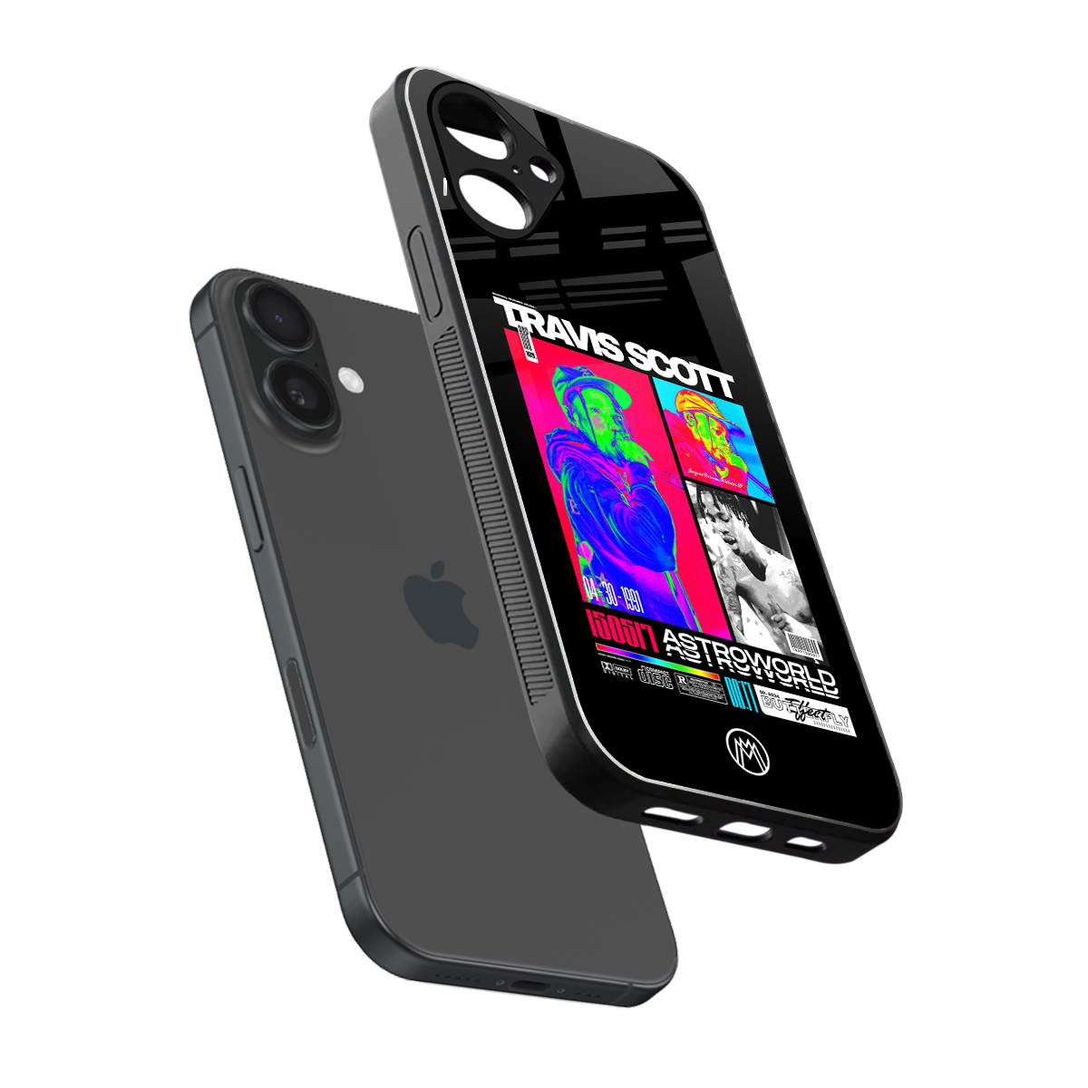 travis scott astroworld back phone cover | glass case for iphone 16