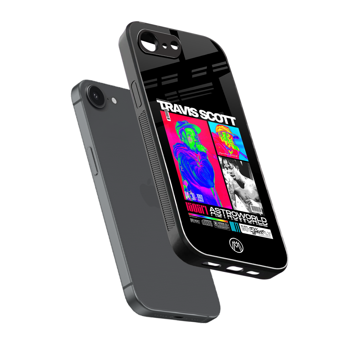 travis scott astroworld back phone cover | glass case for iphone 16e