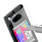 travis scott astroworld back phone cover | glass case for iphone 16e