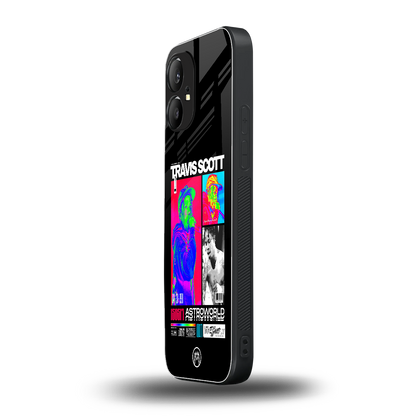 travis scott astroworld back phone cover | glass case for nothing phone 1