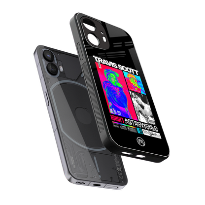 travis scott astroworld back phone cover | glass case for nothing phone 2