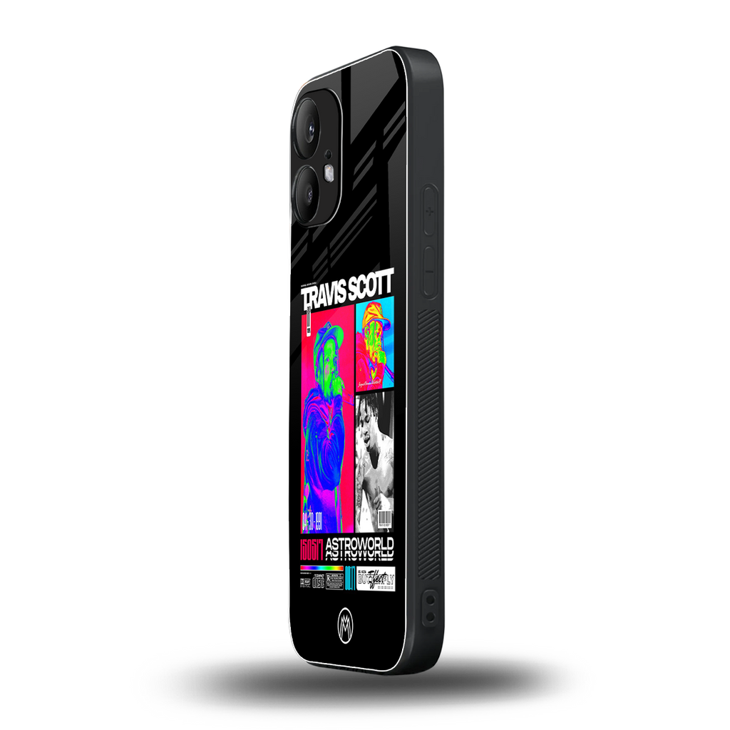 travis scott astroworld back phone cover | glass case for nothing phone 2