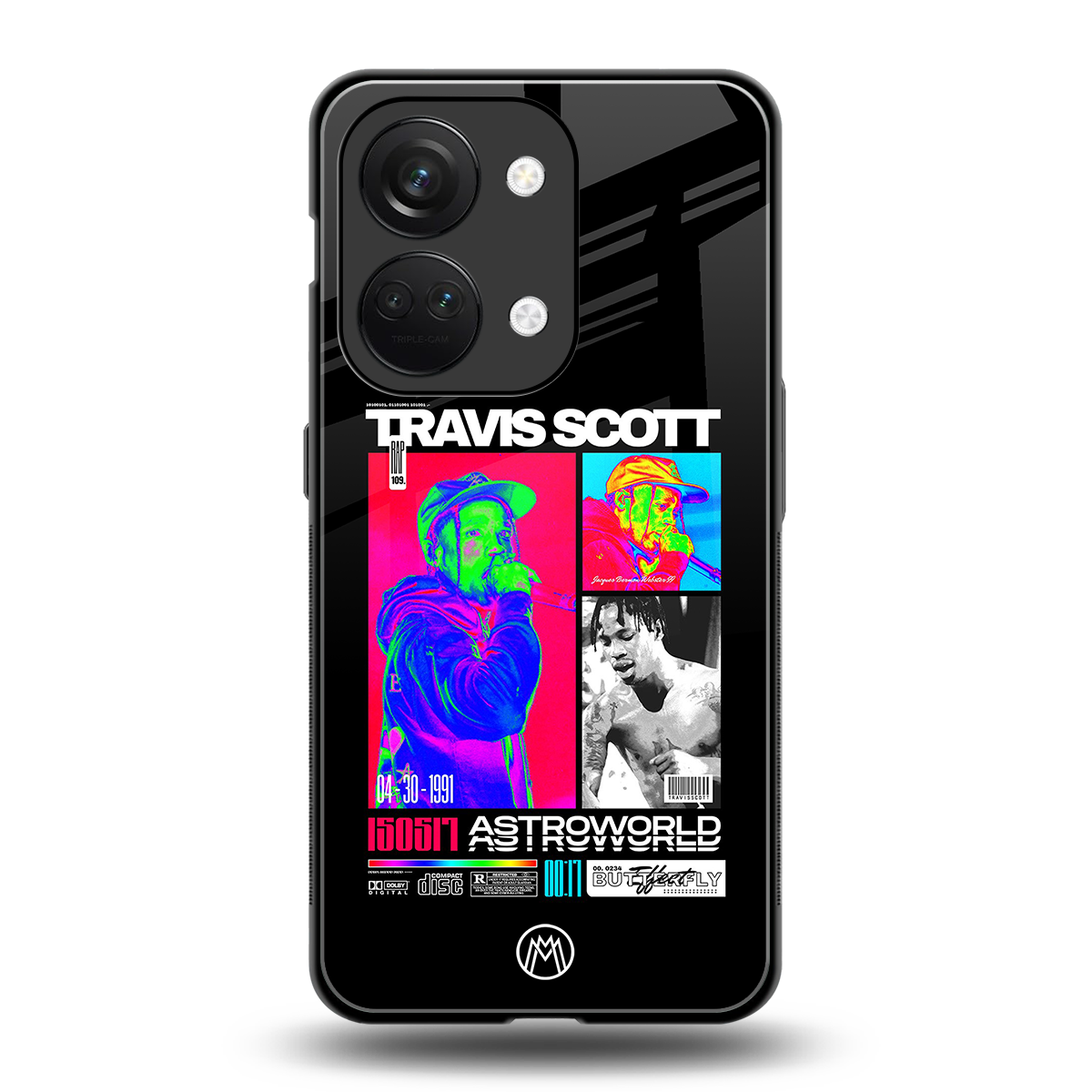 travis scott astroworld back phone cover | glass case for oneplus nord 3