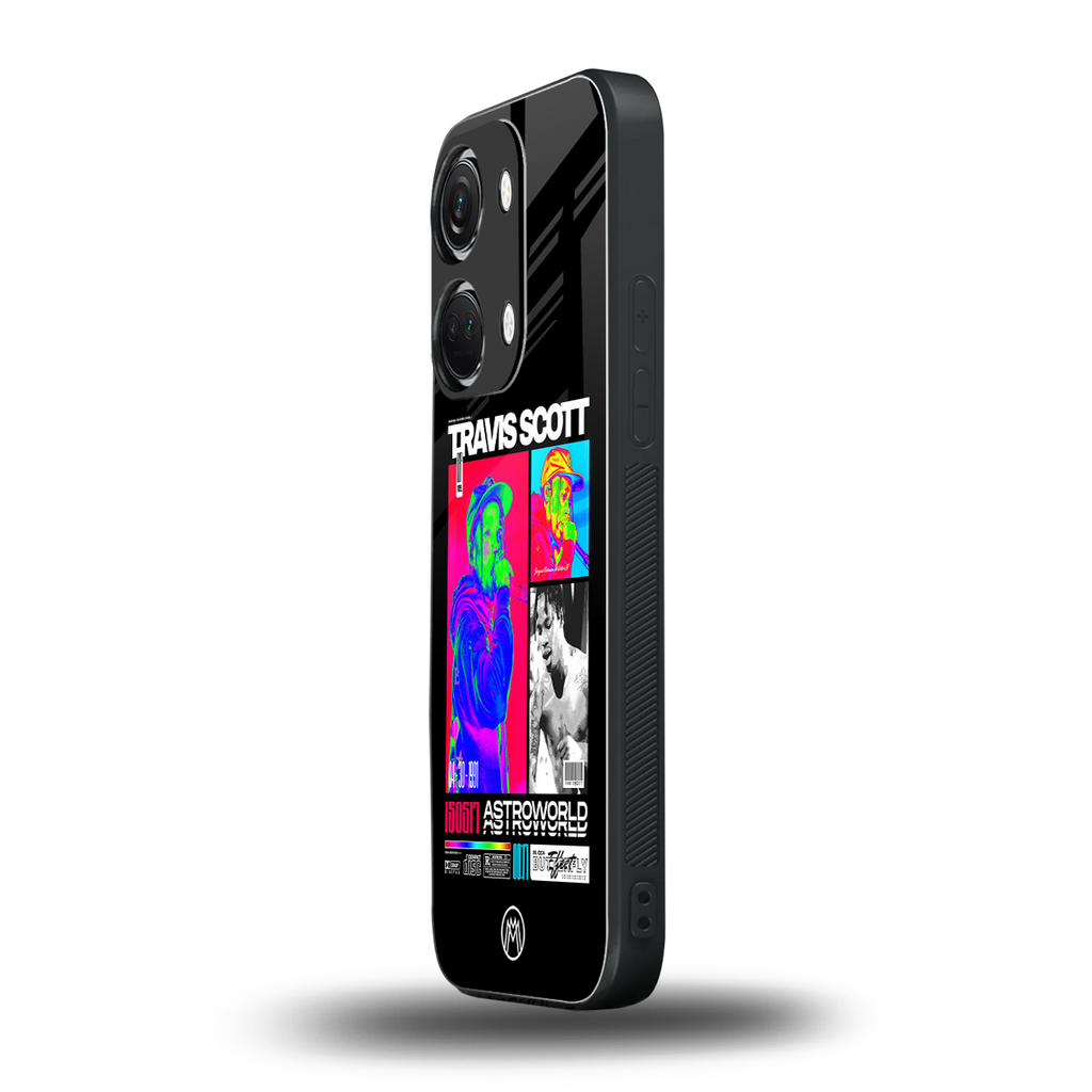 travis scott astroworld back phone cover | glass case for oneplus nord 3