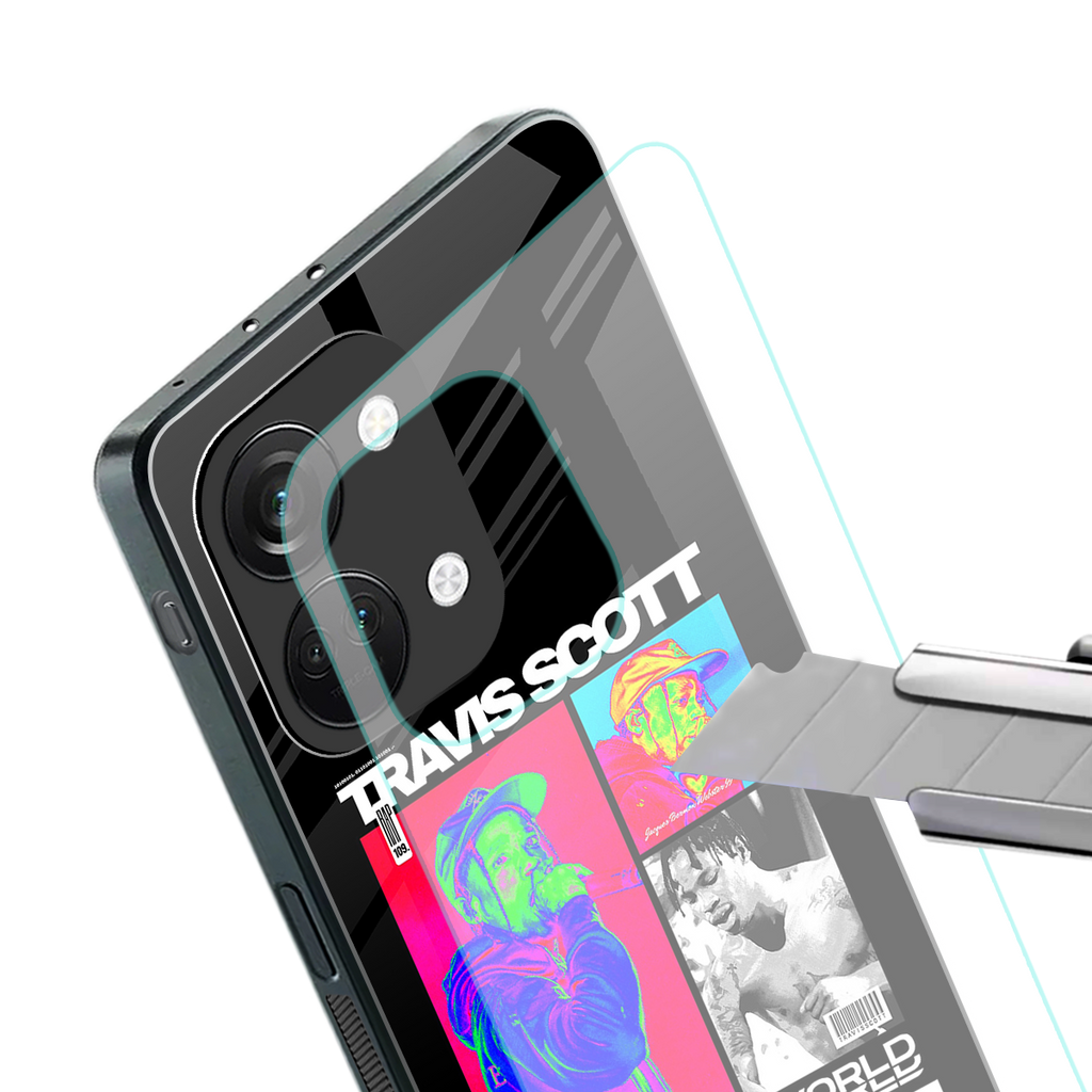 travis scott astroworld back phone cover | glass case for oneplus nord 3
