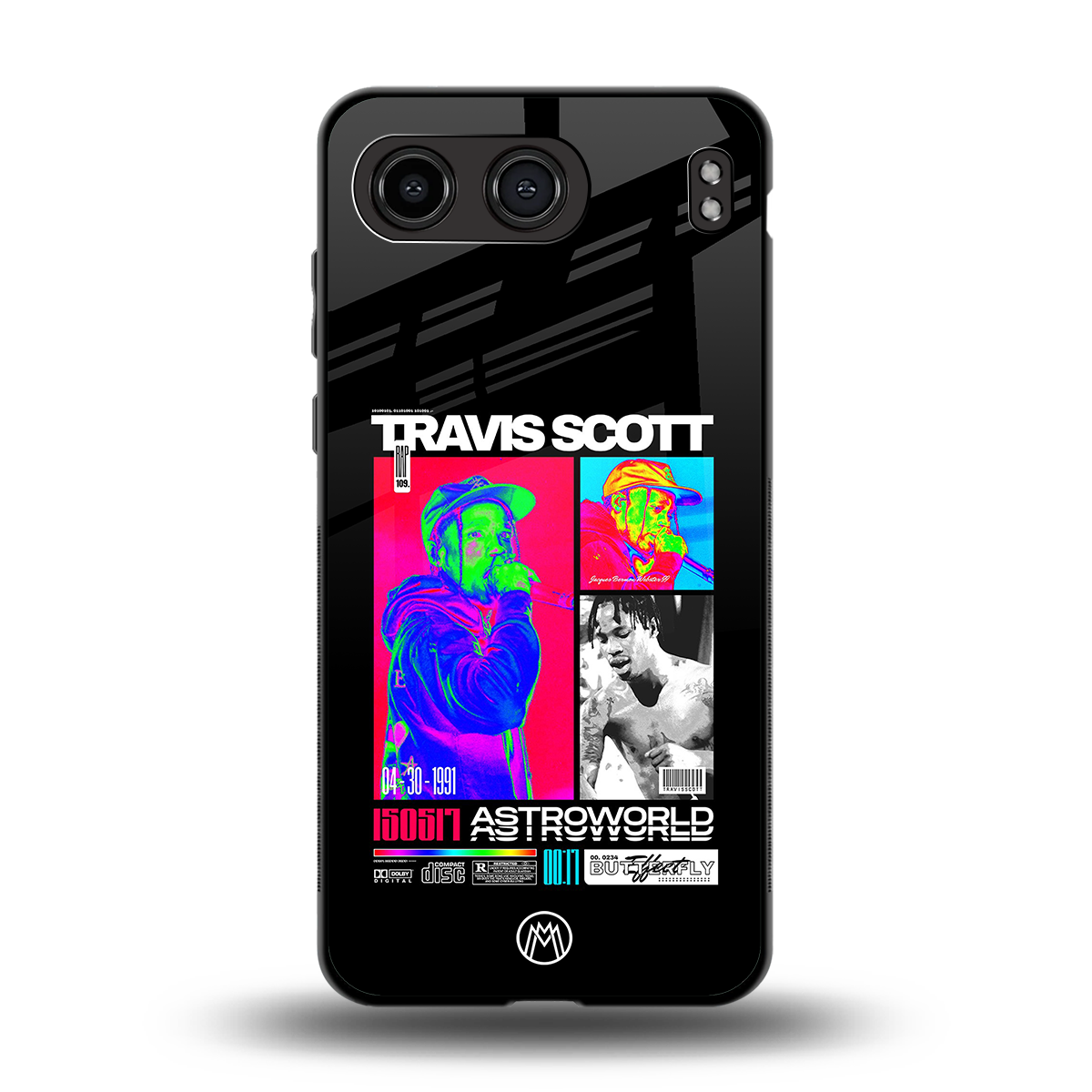 travis scott astroworld back phone cover | glass case for oneplus nord 4