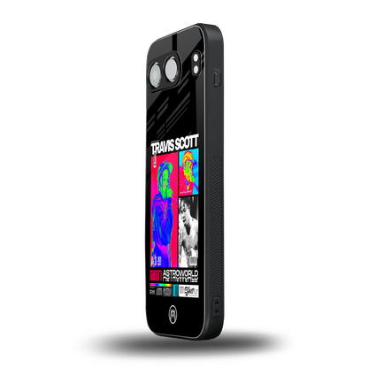 travis scott astroworld back phone cover | glass case for oneplus nord 4
