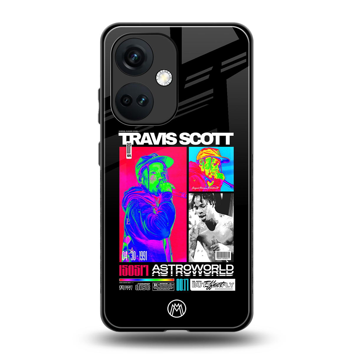 travis scott astroworld back phone cover | glass case for oneplus nord ce 3