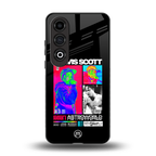 travis scott astroworld back phone cover | glass case for oneplus nord ce 4
