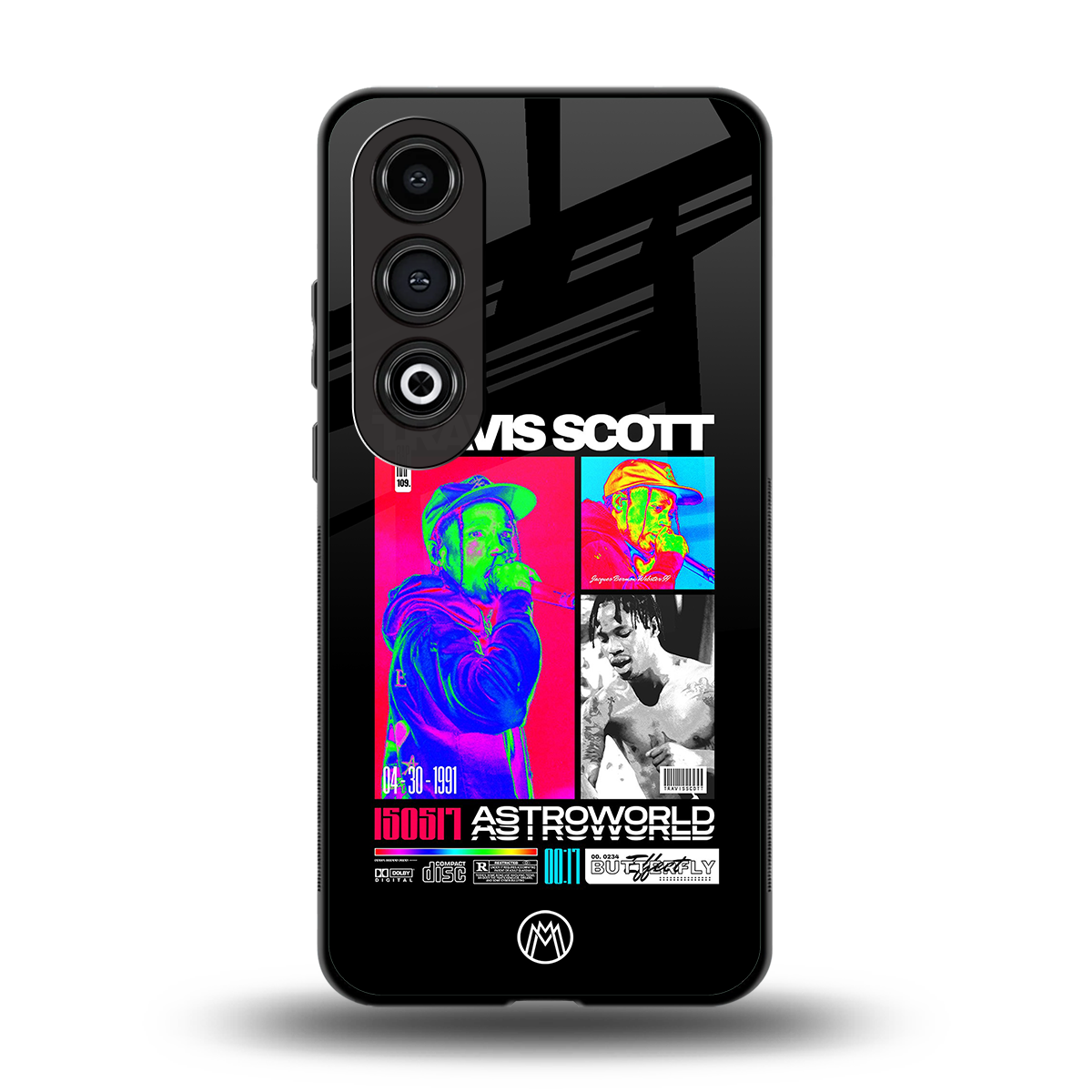 travis scott astroworld back phone cover | glass case for oneplus nord ce 4