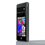 travis scott astroworld back phone cover | glass case for google pixel 6 pro