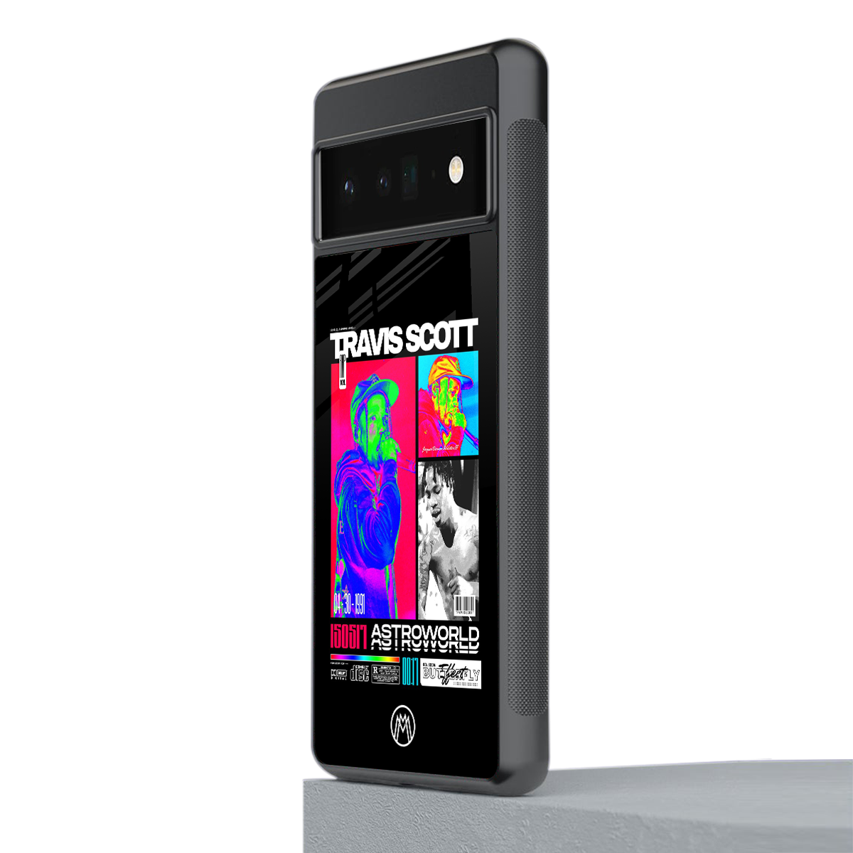 travis scott astroworld back phone cover | glass case for google pixel 6 pro
