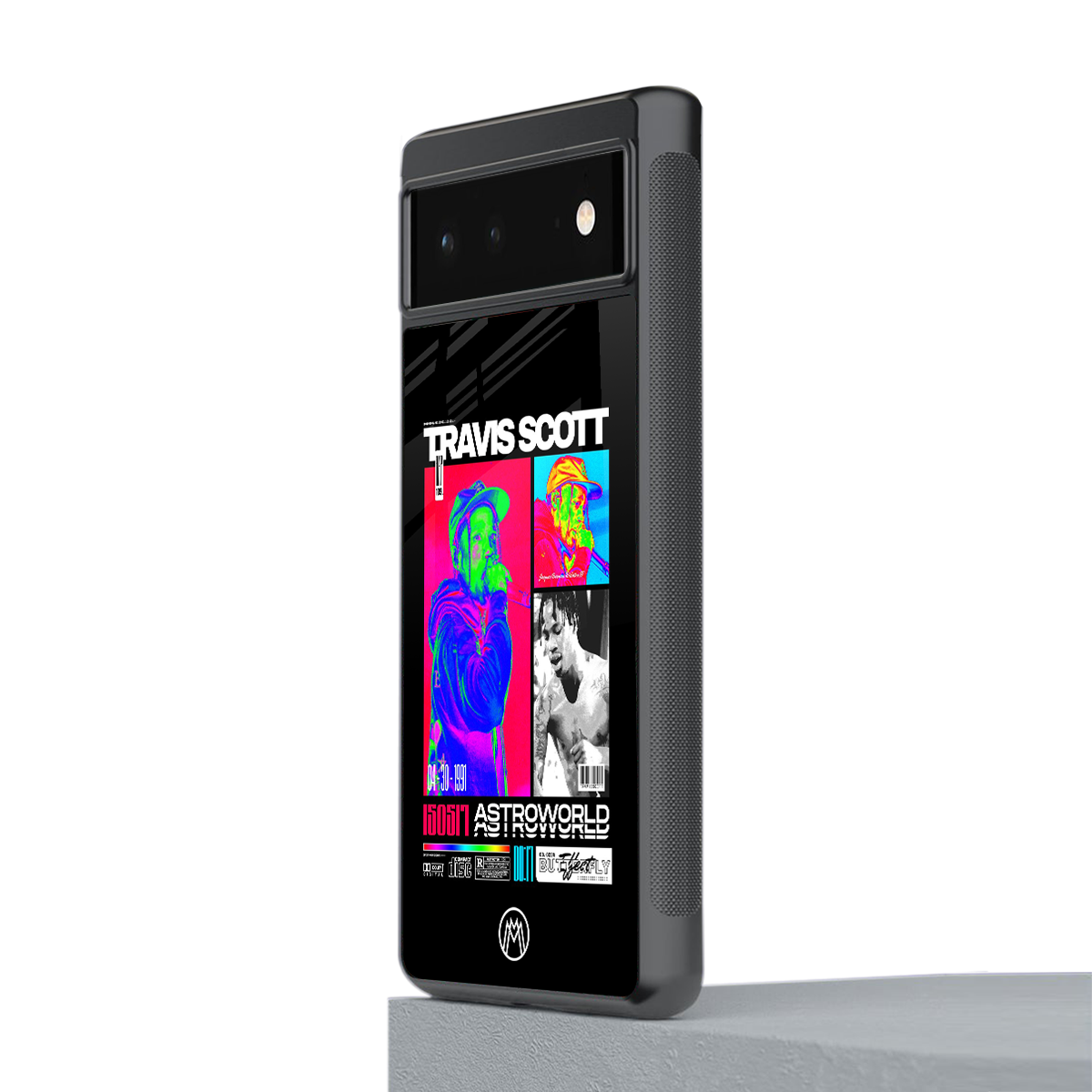 travis scott astroworld back phone cover | glass case for google pixel 6