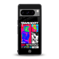 travis scott astroworld back phone cover | glass case for google pixel 8 pro
