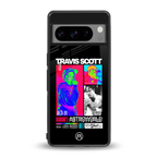 travis scott astroworld back phone cover | glass case for google pixel 8 pro