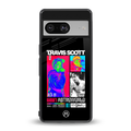 travis scott astroworld back phone cover | glass case for Google Pixel 8