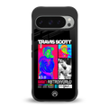 travis scott astroworld back phone cover | glass case for google pixel 9 pro