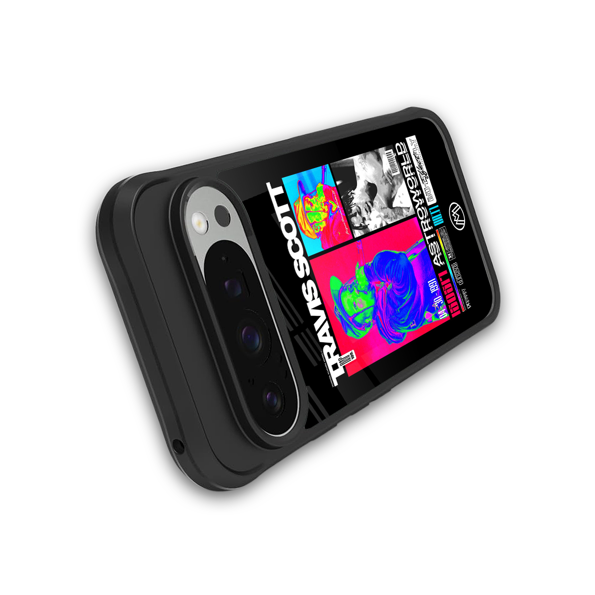 travis scott astroworld back phone cover | glass case for google pixel 9 pro xl