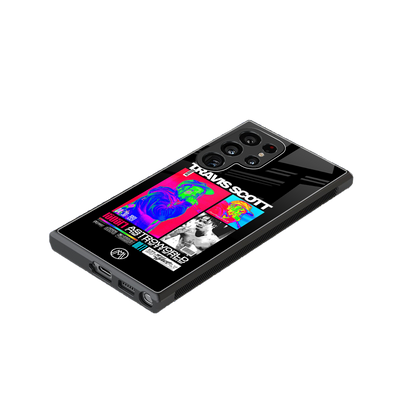 travis scott astroworld back phone cover | glass case for samsung galaxy s24 ultra
