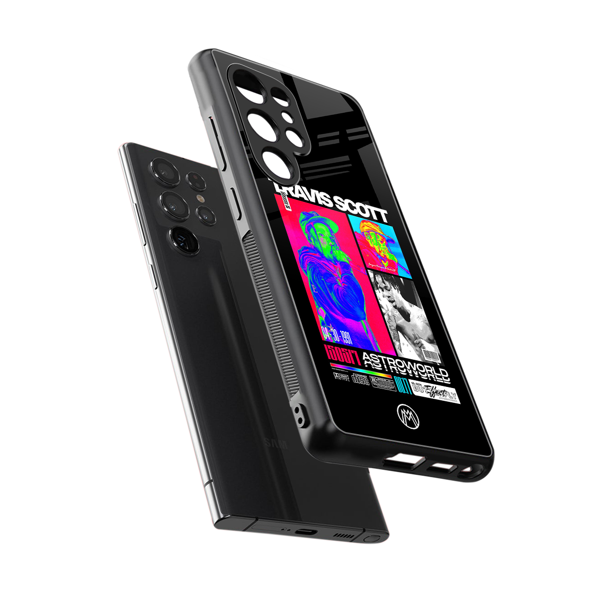 travis scott astroworld back phone cover | glass case for samsung galaxy s25 ultra