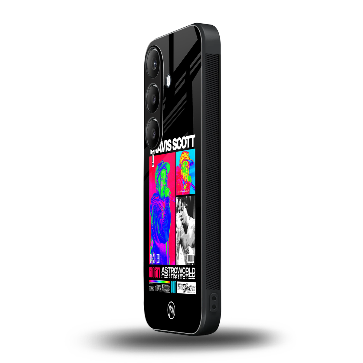 travis scott astroworld back phone cover | glass case for samsung galaxy s24 fe