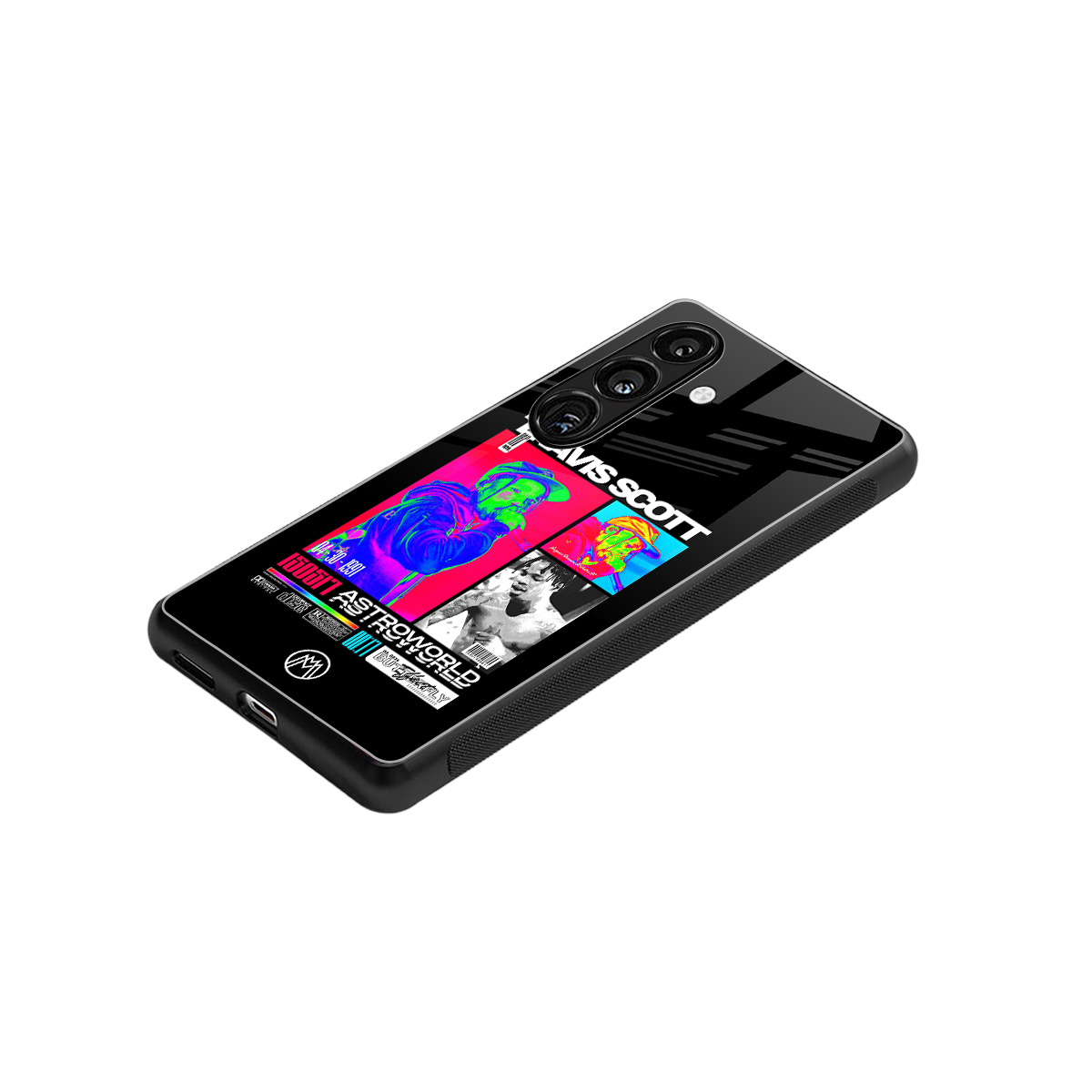 travis scott astroworld back phone cover | glass case for samsung galaxy s24 plus