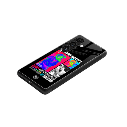 travis scott astroworld back phone cover | glass case for samsung galaxy s23