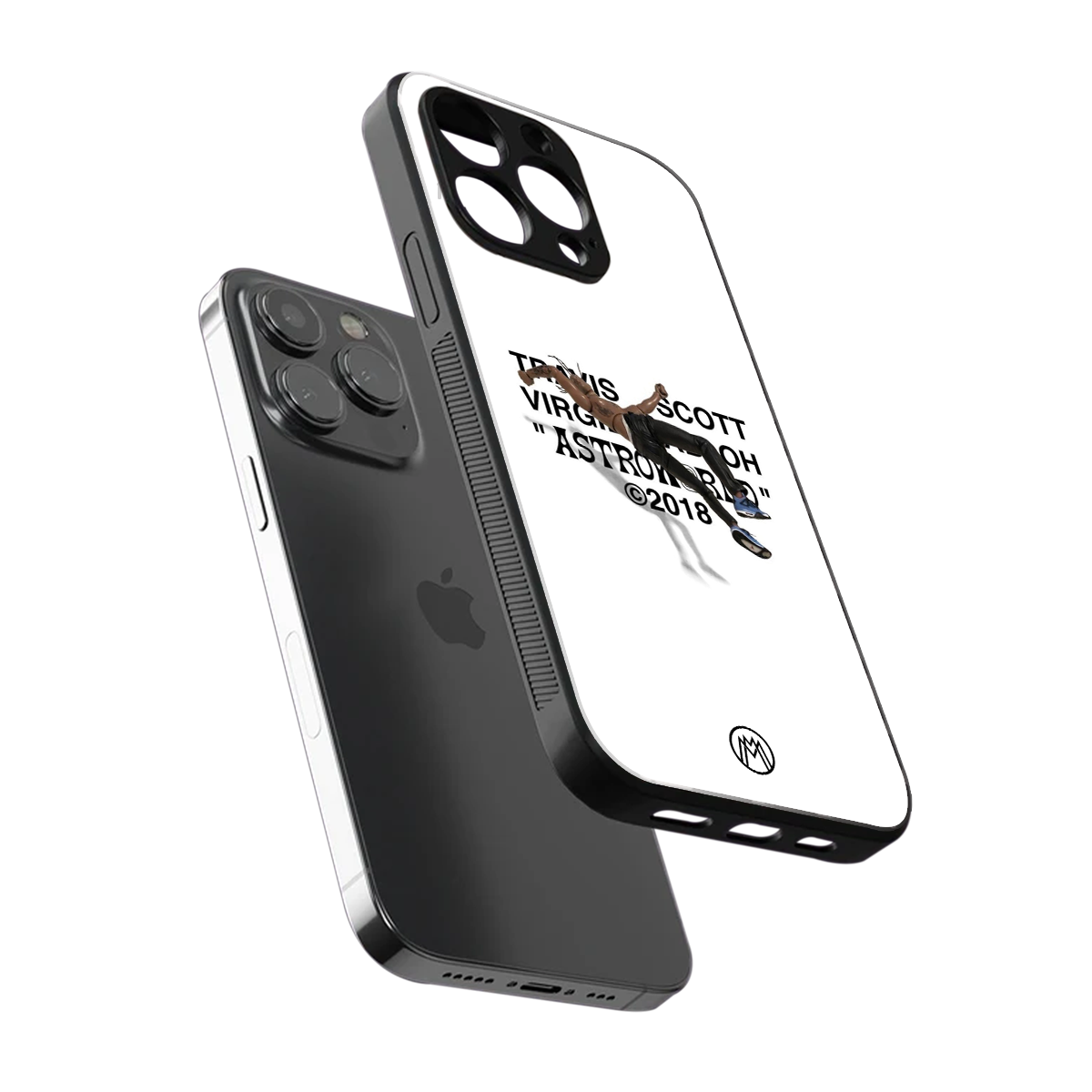 travis scott back phone cover | glass case for iphone 13 pro
