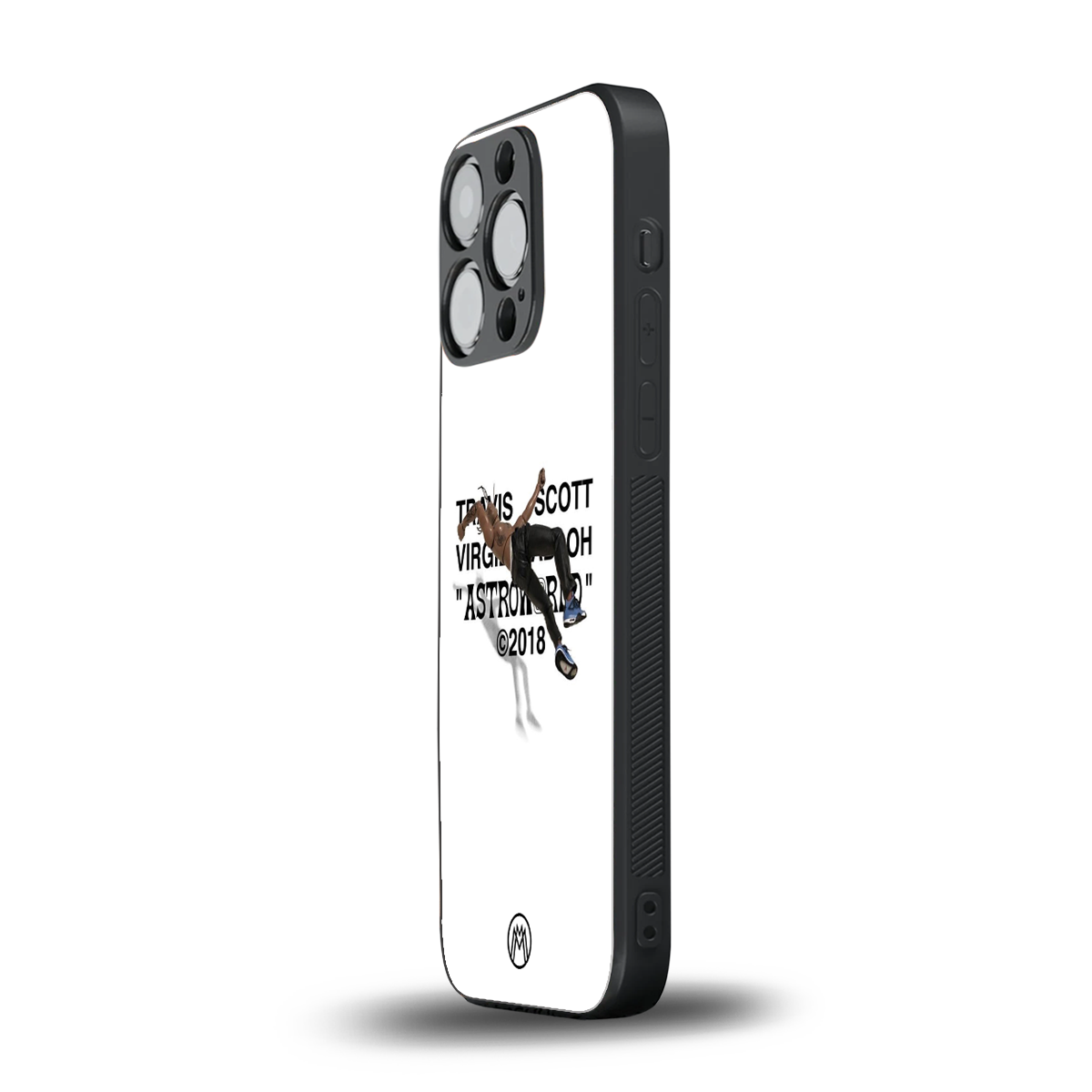 travis scott back phone cover | glass case for iphone 15 pro