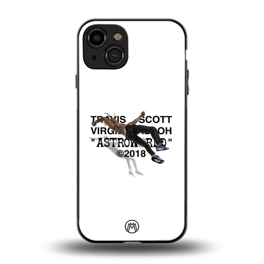 travis scott back phone cover | glass case for iphone 15