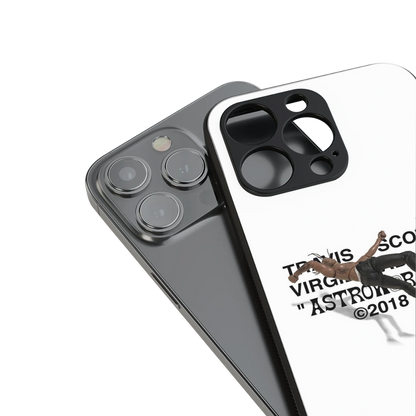 travis scott back phone cover | glass case for iphone 13 pro max