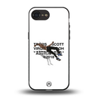 travis scott back phone cover | glass case for iphone 16e