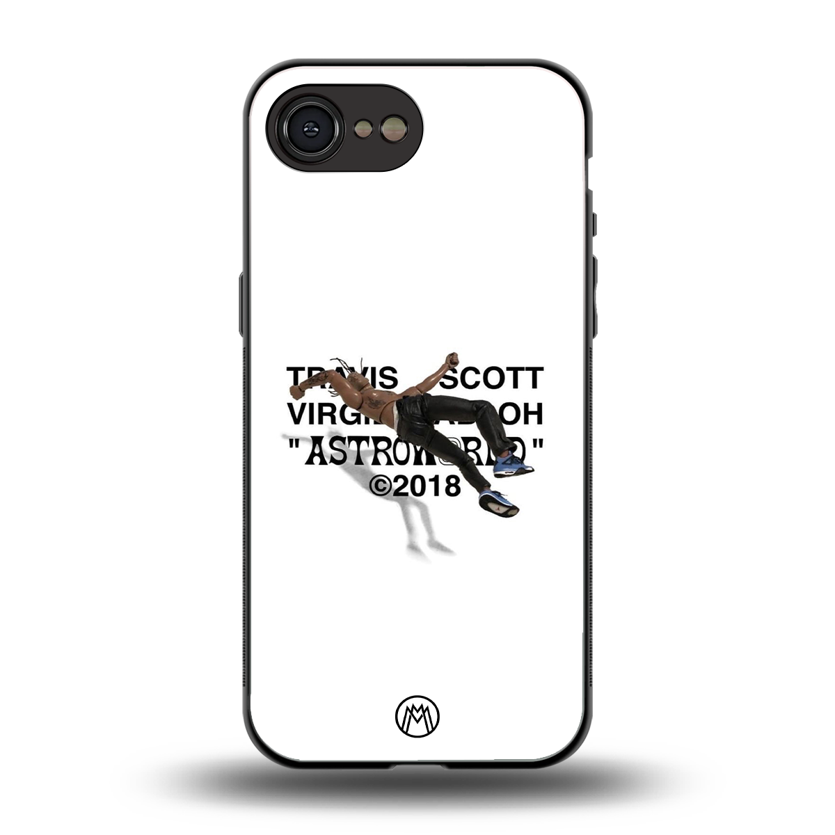 travis scott back phone cover | glass case for iphone 16e