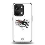 travis scott back phone cover | glass case for oneplus nord 3