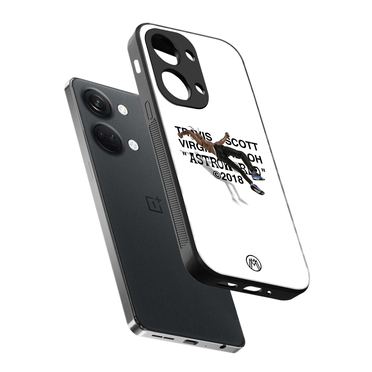 travis scott back phone cover | glass case for oneplus nord 3