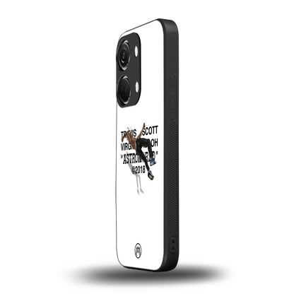 travis scott back phone cover | glass case for oneplus nord 3