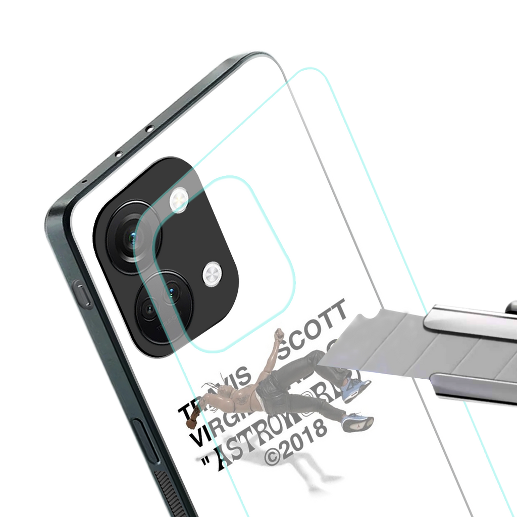 travis scott back phone cover | glass case for oneplus nord 3